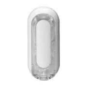 Мастурбатор Tenga Flip Zero GRAVITY White, изменяемая интенсивность стимуляции, раскладной photo 1
