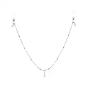 Интимные украшения серебристый