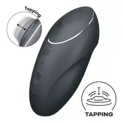 Вибратор Satisfyer Tap & Climax 1 Grey photo 1