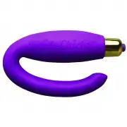 Стимулятор клитора и точки G Rocks Off Rock-Chick Mini, фиолетовый