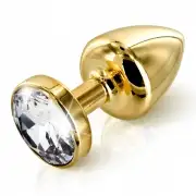 Анальные игрушки золотистый