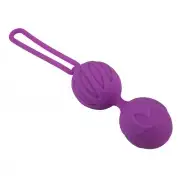Вагинальные шарики Geisha Lastic Balls размер L, фиолетовый