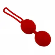 Вагинальные шарики Geisha Lastic Balls, красный (L)