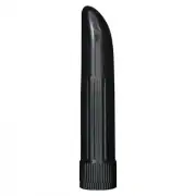 Вибратор пластиковый Lady Finger mini, 13 см, черный