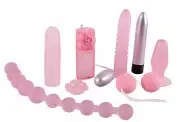 Секс набор POWER OF LOVE 8 PIECES VIBRATOR SET