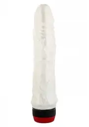 Вибратор латексный PEARL SHINE 7 WHITE