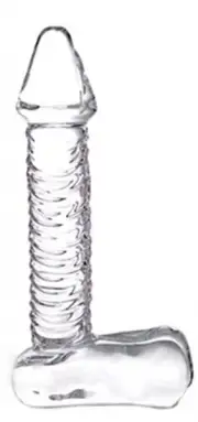 Фаллоимитатор стекло GLASS ANATOMY EROTIC DILDO