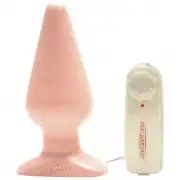 Анальная пробка с вибрацией VIBRO EROTEMS BUTT PLUGS FLESH