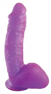 Фаллоимитатор GELEE MR.BIG AMETHYST