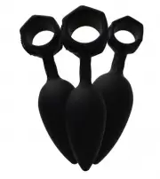 Анальні пробки силікон