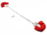 Поножи FURRY LEG CUFFS-RED
