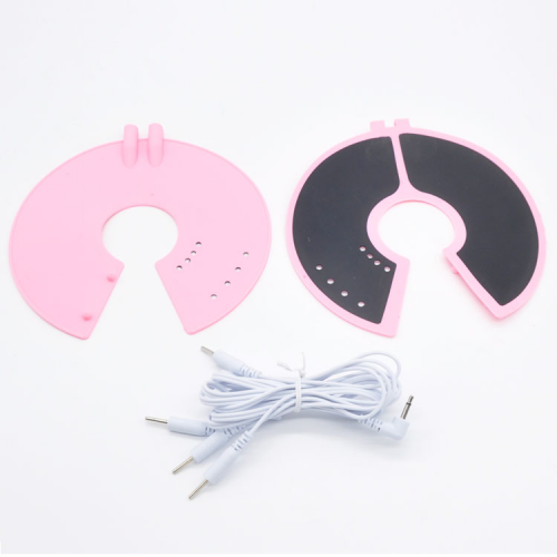 Накладки на грудь Electro Shock NT003. С подключением к электростимулятору. photo 1