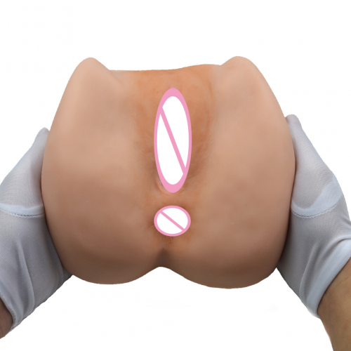 Мастурбатор з анусом та вагіною 18.5*19*8.5 см photo 1