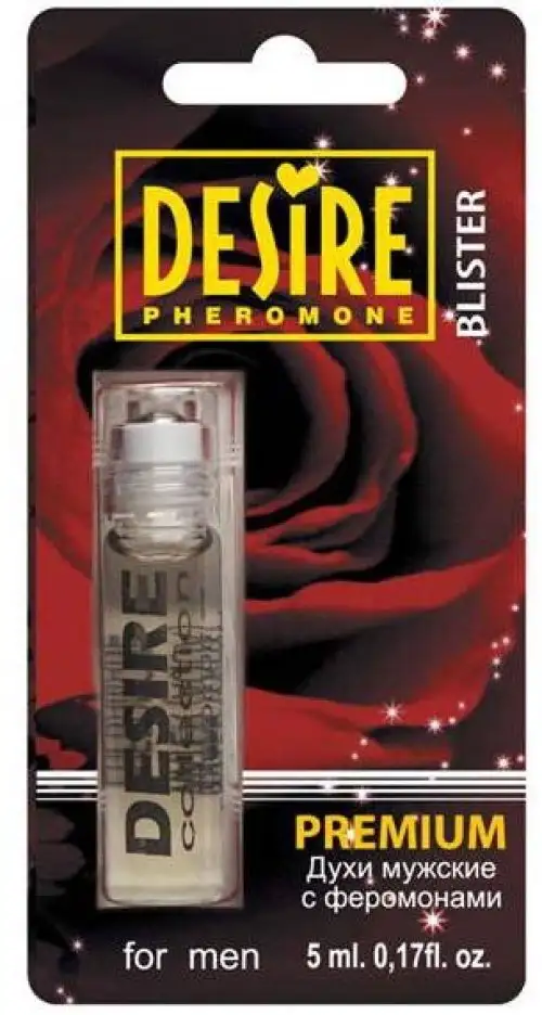 Духи с феромонами мужские DESIRE BLISTER  photo 1