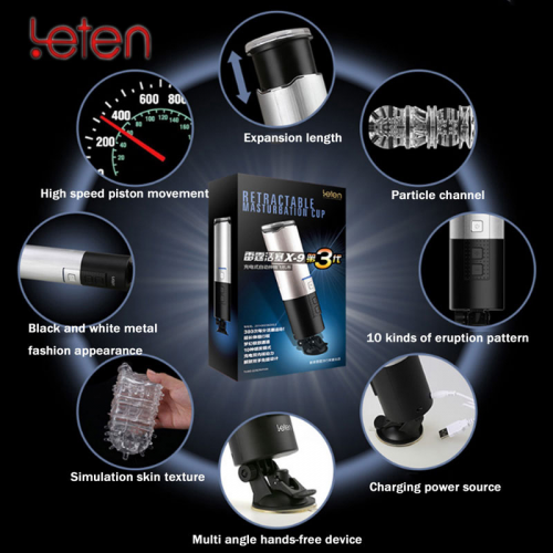 Мастурбатор для чоловіків Вібраційний. Автоматичний. Поршневий. Силікон. photo 1