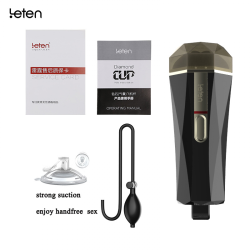 Мастурбатор Leten з ручною помпою photo 1