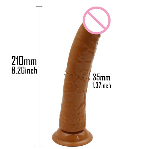 Фалоімітатор. Реалістичний. Силікон. На присоску. photo 1