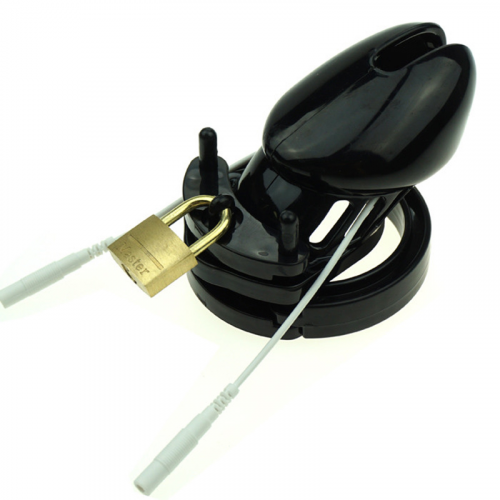 Пояс верности для мужчин с подключением к электростимулятору. На замочке. photo 1