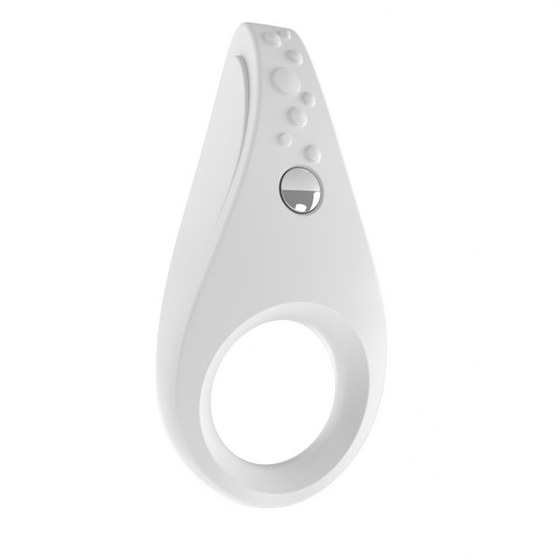 Вибрирующее кольцо OVO B3 Vibrating Ring, белое