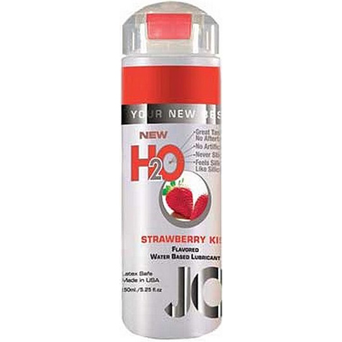 Лубрикант JO H2O LUBRICANT STRAWBERRY KISS со вкусом клубники, 150 мл