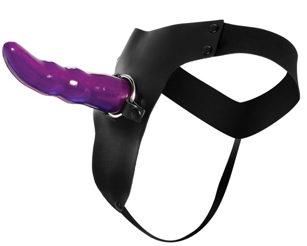 Страпон GROOVED G-SPOT STRAP-ON