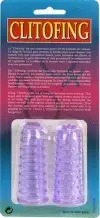 Насадка на палец CLITOFING CLEAR PURPLE photo 2
