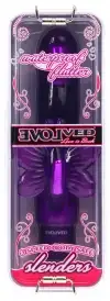 Вибратор EVOLVED SLENDERS FLUTTER CLEAR PURPLE photo 6