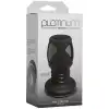 Анальний тунель Doc Johnson Platinum Premium Silicone — The Stretch — Medium — Black photo 2