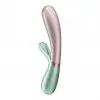 Смарт вібратор-кролик із підігрівом Satisfyer Hot Lover Green photo 2
