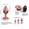 Металлическая анальная пробка с украшением в виде кристалла Dorcel - Diamond Plug S photo 3
