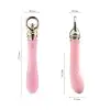 Вібратор для точки G із підігрівом Zalo Sweet Magic - Courage Fairy Pink photo 2