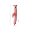 Вібратор з підігрівом та вакуумною стимуляцією клітора Zalo - ROSE Vibrator Strawberry Pink photo 2