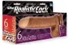 Фаллоимитатор REALISTIC COCK 6 MULATTO photo 5
