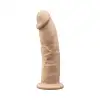 Фалоімітатор з вібрацією SilexD Henry Vibro Flesh (MODEL 2 size 7in) + LRS, діаметр 4,4 см photo 2
