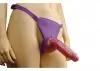 Страпон TLC® Bree Olson Glitter Glam Strap-On Harness and Dong, 13х4,1 см photo 2