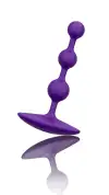 Анальные бусы Romp Amp Dark Purple, силикон, макс. диаметр 2,6 см photo 4