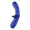 Скляний дилдо Satisfyer Double Crystal (light blue) photo 3