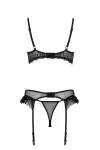 Комплект Passion KERRIA SET WITH OPEN BRA black XXL/XXXL - ECO Passion photo 4