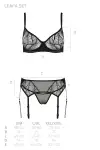 Комплект Passion LEAFA SET black S/M - ECO Passion photo 5