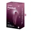 Вакуумный клиторальный стимулятор с вибрацией Satisfyer Pocket Pro 1 Purple photo 5