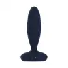 Анальна смарт-вібропробка з пульсацією Svakom Jordan Navy Blue, пульт ДК photo 5