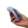 Накладний вібратор Fun Factory LAYA III soft violet, ефект постукування пальцем photo 9
