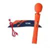 Вібромасажер Fun Factory VIM Vibrating Wand sunrise orange, суперпотужний та легкий, до 6 годин робо photo 8