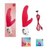 Вібратор-кролик для точки А Fun Factory LADY BI india red, 2 мотори, 12 режимів photo 3