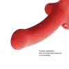 Фалоімітатор Fun Factory MAGNUM, помаранчевий, дуже гнучкий, довжина 18,3 см, діаметр 3,7 см photo 5