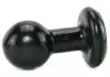 Анальная пробка ROUND BUTTPLUG SMALL BLACK photo 2