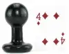 Анальная пробка ROUND BUTTPLUG SMALL BLACK photo 3