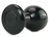 Анальная пробка ROUND BUTTPLUG MEDIUM BLACK photo 4