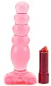 Анальна пробка Crystal Jellies Anal Delight, 14х3 см photo 3