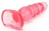 Анальна пробка Crystal Jellies Anal Delight, 14х3 см photo 4